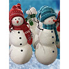 Foam Snowflakes - White - Durafoam  - Christmas Decorations - Christmas Ornaments - Snowflake Ornaments