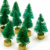 Mini Bottle Brush Christmas Trees - Mini Sisal Christmas Trees - Mini Bottle Brush Trees - Green - Sisal Bottle Brush Trees - Miniature Bottle Brush Trees - Mini Sisal Trees - Small Bottle Brush Christmas Trees - Tiny Bottle Brush Trees - Flocked Bottle Brush Trees