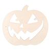 Laser Cut Wood Jack-o'-Lantern - Unfinished - UNFINISHED - Halloween Decorations