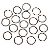 Jump Rings - Nickel Plated Brass - Silver Jump Rings - Jewelry Jump Rings