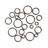 Jump Rings - 18-gauge - Gold- Assorted Sizes - Hematite - Jump Rings - Hematite