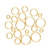 Jump Rings - 20-gauge - Gold- Assorted Sizes - Gold - Jump Rings - Copper