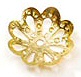 Bead Cap - Gold - Jewelry Making Supplies - Bead Cap