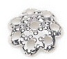 Bead Cap - Bright Silver - Jewelry Making Supplies - Bead Cap