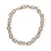 Charm Bracelet - Silvertone - Shiny Silver Charm Bracelet