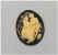 Cameo Scene - Black / Ivory - Cameo - Jewelry Making Supplies - 