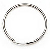 Endless Earring Hoops - Silver Plated - Jewelry Findings