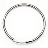 Endless Earring Hoops - Silver Plated - Jewelry Findings