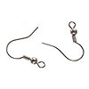 Fish Hook Earrings - Nickel Free - Silver - 