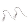 Fish Hook Earring Wires - Bright Silver Plated - Earring Wires - Fish Hook Wires - Ear Wires - French Earring Hooks