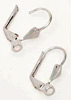Lever Back Earrings - Bright Silver - Leaver Back Clusure Earrings - Earring Findings - Earring Wires - Ear Wires