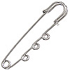 Kilt Pins - Silvertone - Kiltie Pin - Jewelry Pin