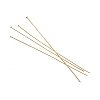 Head Pins - Gold Plated Brass - Head pins