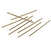 Head Pins - Gold - 