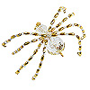 Christmas Spider Ornament Kit - Crystal / Gold - Christmas Spider Ornament Kit - Christmas Spider to Make