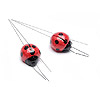 Mini Ladybugs on Wire Stem - Mini Ladybugs - Floral Decorations - Wreath Decorations