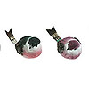 Mushroom Birds - 4 Assorted Colors - Miniature Birds - Mini Birds