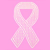 Plastic Canvas Awareness Ribbons - Clear - Plastic Canvas Shape Awareness Ribbons