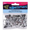 Sew On Rhinestones - Crystal Rhinestones - CLEAR - Sew-On Rhinestones - Silver Rhinestones