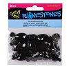 Sew On Rhinestones - Black Rhinestones - Black - Craft Rhinestones - Flat Back Rhinestones