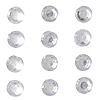 Stick on Round Faceted Rhinestone - Crystal - Rhinestones - Sticky Back Rhinestones