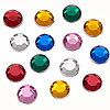 Acrylic Faceted Rhinestones - Assorted - Round Rhinestones - Faceted Rhinestones - Loose Rhinestones
