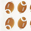 Football Stickers - Scrapbooking Stickers - Sports Stickers