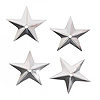 Star Sequins - Star Shaped Sequin - Silver - Star Shaped Sequins