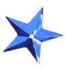 Star Sequins - Star Shaped Sequin - Dk Blue - Star Shaped Sequins