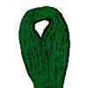 DMC Embroidery Thread - Embroidery Floss 3818 - Ultra Very Dk Emerald Green - Embroidery Floss - Embroidery Skeins