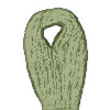 DMC Embroidery Thread - Embroidery Floss 523 - Lt Fern Green - Embroidery Floss - Embroidery Skeins