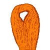 DMC Embroidery Thread - Embroidery Floss 740 - Tangerine - Embroidery Floss - Embroidery Skeins