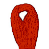 DMC Embroidery Thread - Embroidery Floss 900 - Dk Burnt Orange - Embroidery Floss - Embroidery Skeins