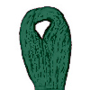DMC Embroidery Thread - Embroidery Floss 910 - Dk Emerald Green - Embroidery Floss - Embroidery Skeins