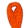 DMC Embroidery Thread - Embroidery Floss 947 - Burnt Orange - Embroidery Floss - Embroidery Skeins