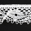 Gathered Lace Trim - Ruffled Lace Trim - Ivory - Frilly Lace - Lace Trim - Gathered Lace