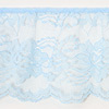 Gathered Lace Trim - Ruffled Lace Trim - Blue - Frilly Lace - Lace Trim - Gathered Lace