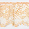 Gathered Lace Trim - Ruffled Lace Trim - Peach - Frilly Lace - Lace Trim - Gathered Lace