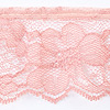 Gathered Lace Trim - Ruffled Lace Trim - Dusty Rose - Frilly Lace - Lace Trim - Gathered Lace