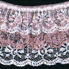 Gathered Lace Trim - Ruffled Lace Trim - Frilly Lace - Lace Trim - Gathered Lace