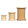 Wooden Spools - Natural - Wood Spools - Empty Spools - 