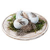 STYROFOAM Eggs - White - Foam Oval