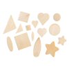 Wood Shape - Assorted Shapes - Natural - Wood Cutout - Shapes