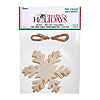 Wooden Snowflake Banner Kit - Unfinished - Christmas Snowflakes - Snowflake Decorations